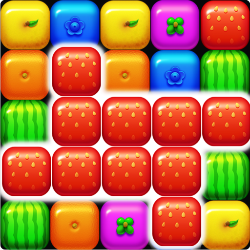 Pop Cubes - Fruits Block Legen