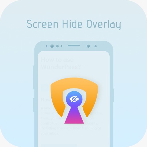 Hide Screen -overlay on screen