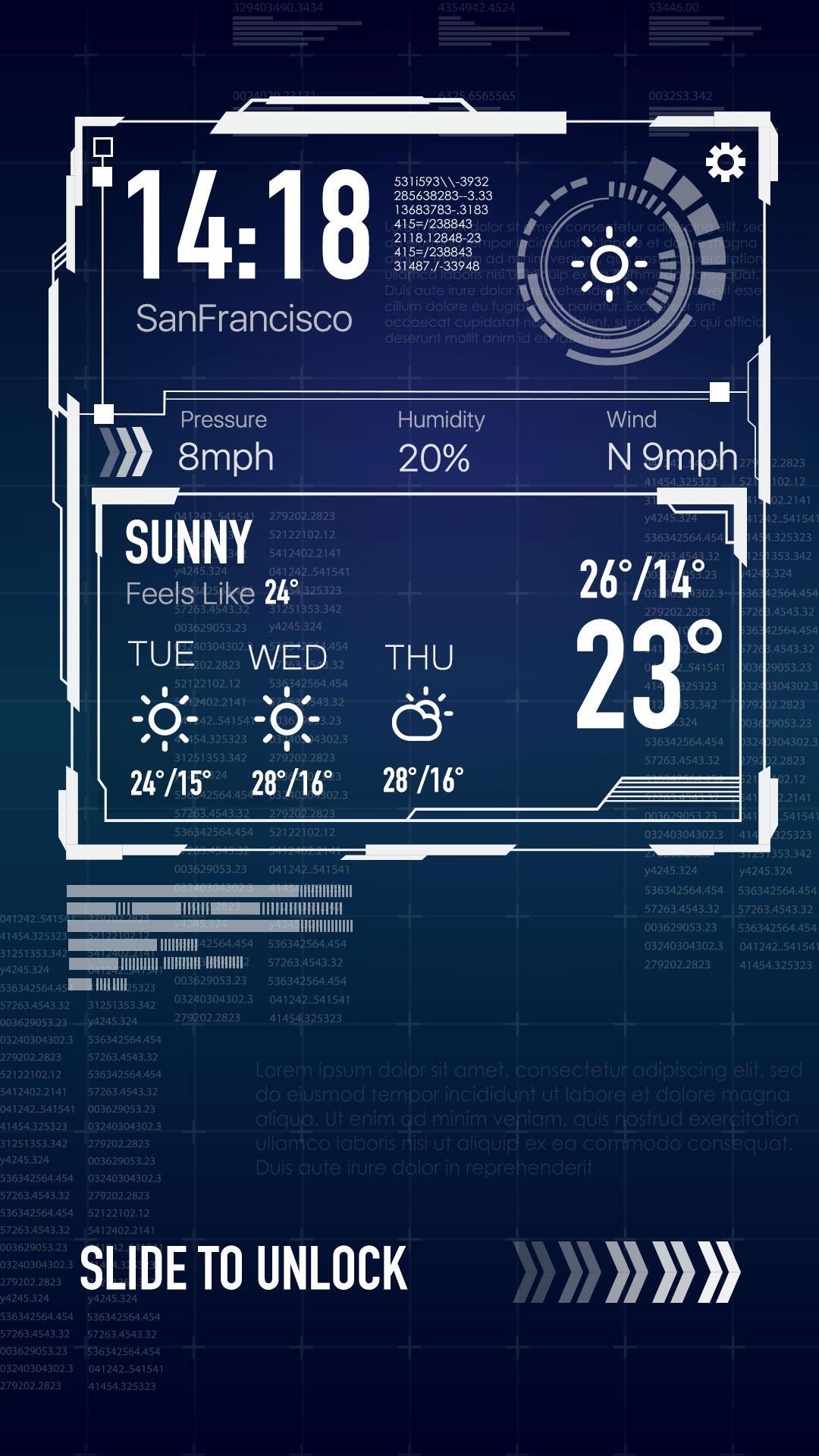 تنزيل Digital Clock on Lock Screen على جهاز الكمبيوتر | مسؤول GameLoop