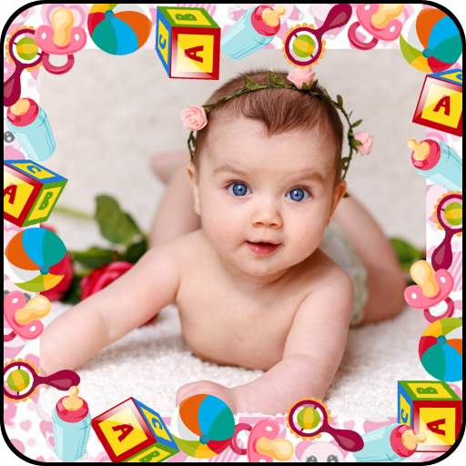 Baby photo frames maker