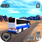 City Coach Bus Parking Game 3D