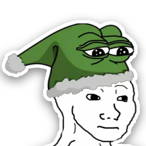 Wasticker Wojak Stickers frog