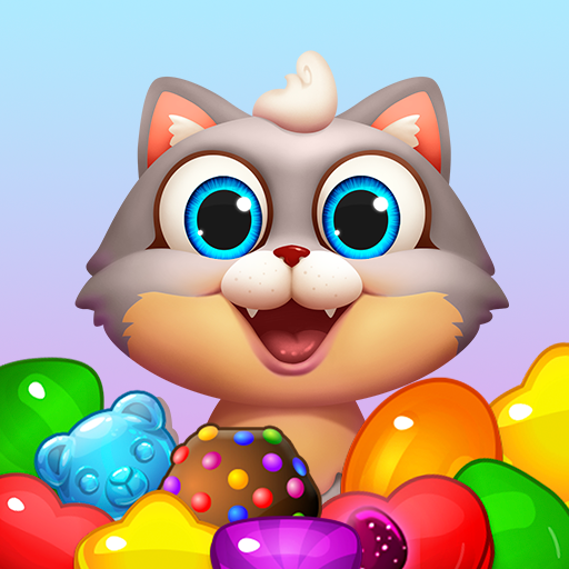 Candy Cat • Jogo de combinar 3