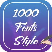 1000 Font Style