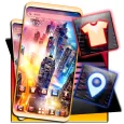 City Night TopView Theme