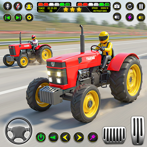 Tractor Racing: traktör yarışı