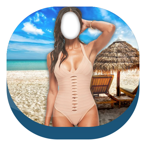 Girl Bikini Suit Photo Montage