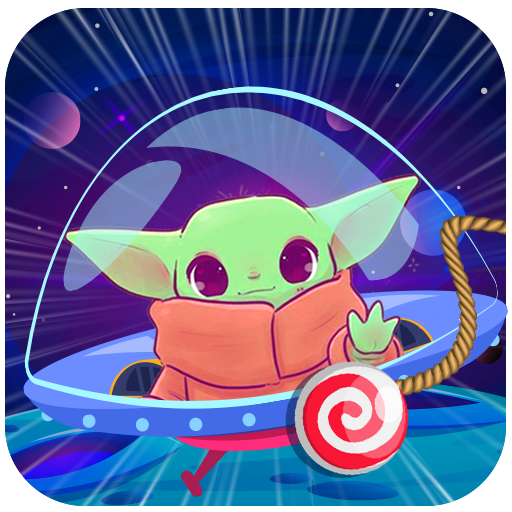 Galaxy Baby Yoda Cut Rope