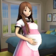 Pregnant Mom Anime Family Life