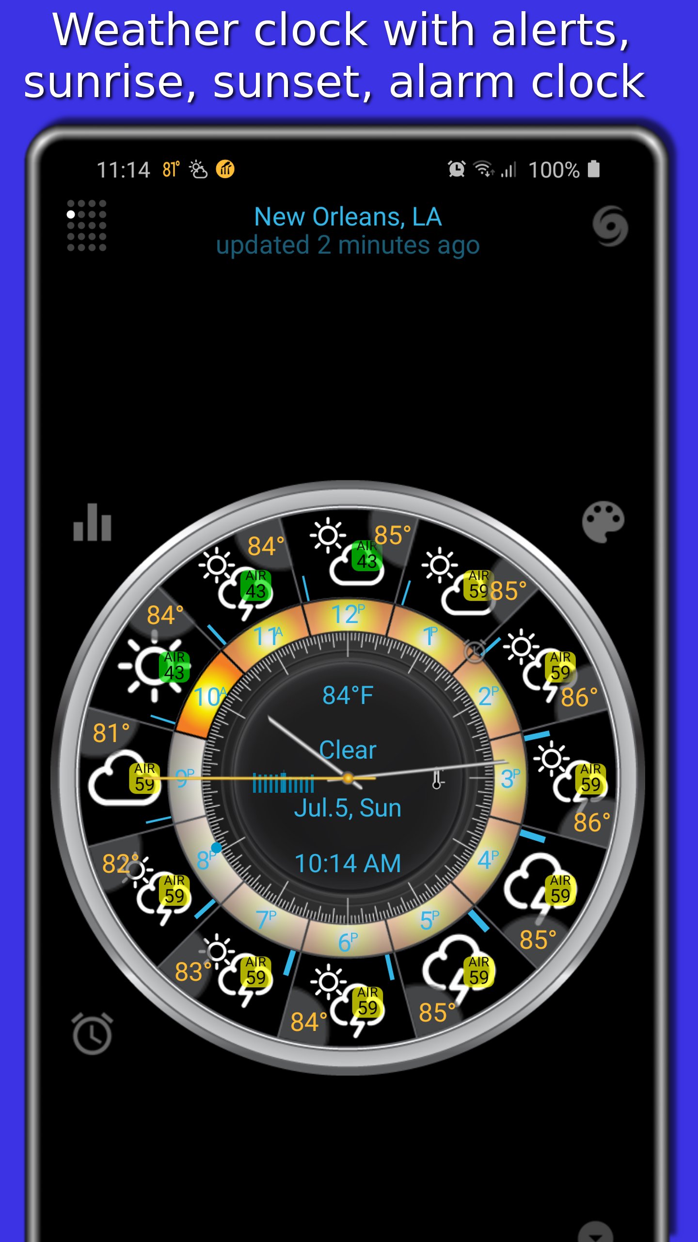 PCにWeather app - eWeather HDFをダウンロードする| GameLoopオフィシャル