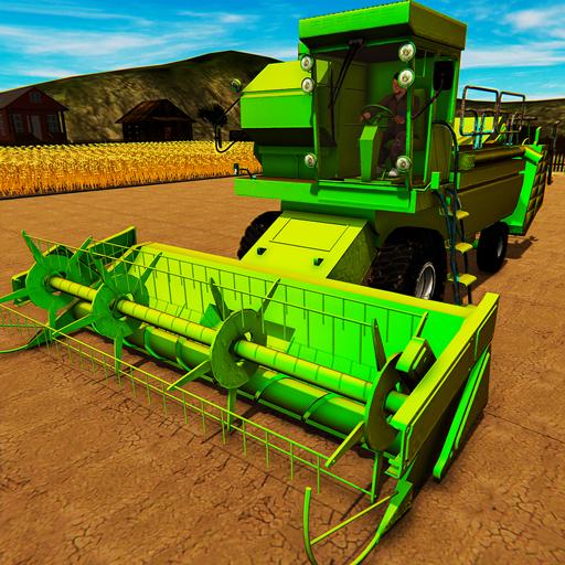 çiftlik hasat makinesi 3D
