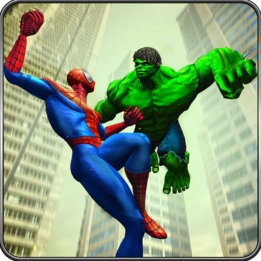 Batalha Incrível da Monster vs Spiderhero City