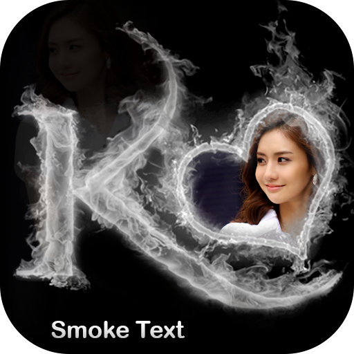 Smoke Text Photo Editor