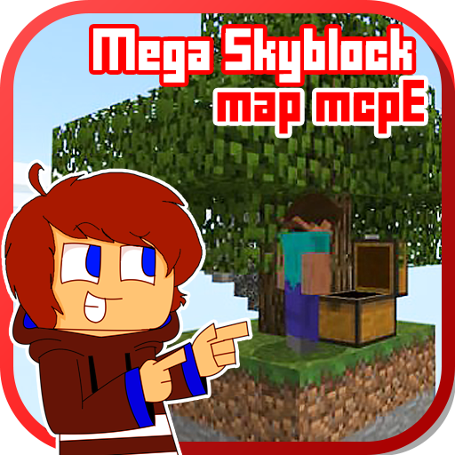 Mega Skyblock Survival Map for