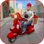 Moto Bike Pizza Delivery Games