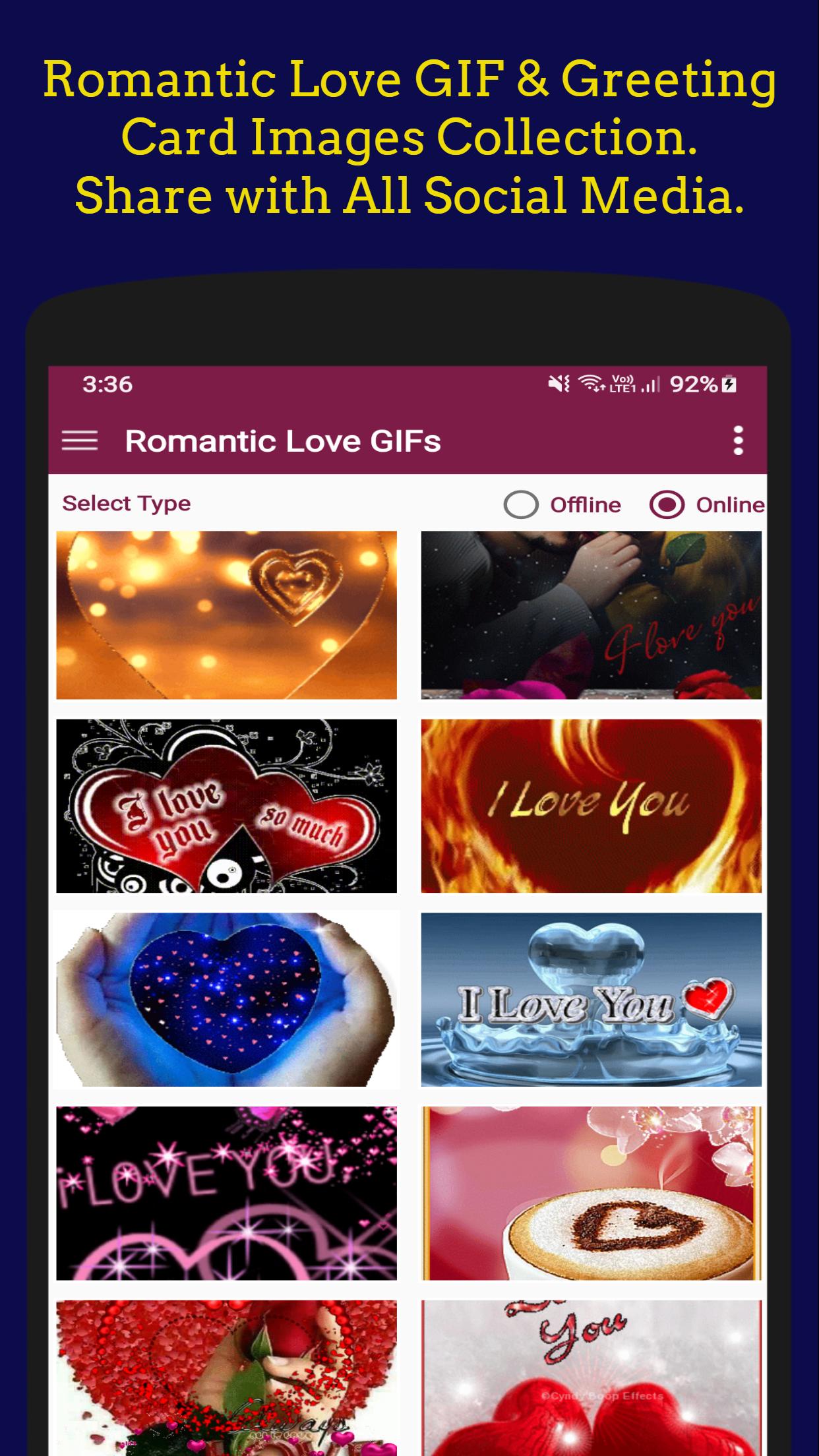 Скачать Romantic Love GIF Images на ПК | Официальный представитель GameLoop