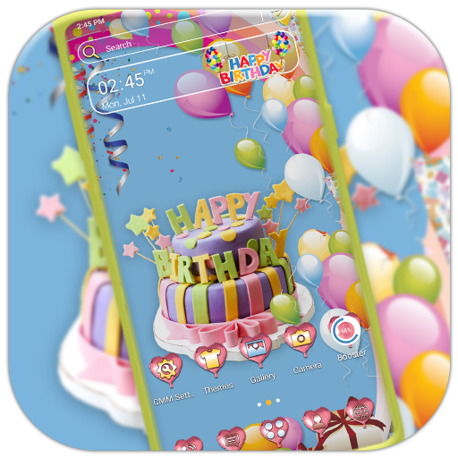 Happy Birthday Launcher Theme