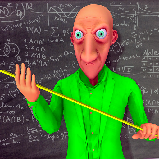 Angry Scary Baldi Math Teacher