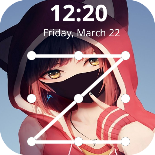 Anime Pattern Lock Screen