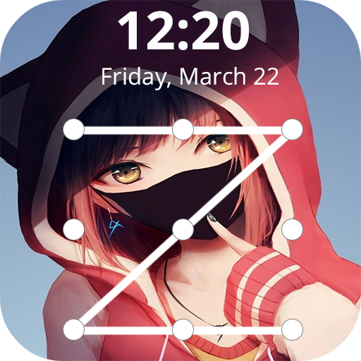 Anime Pattern Lock Screen