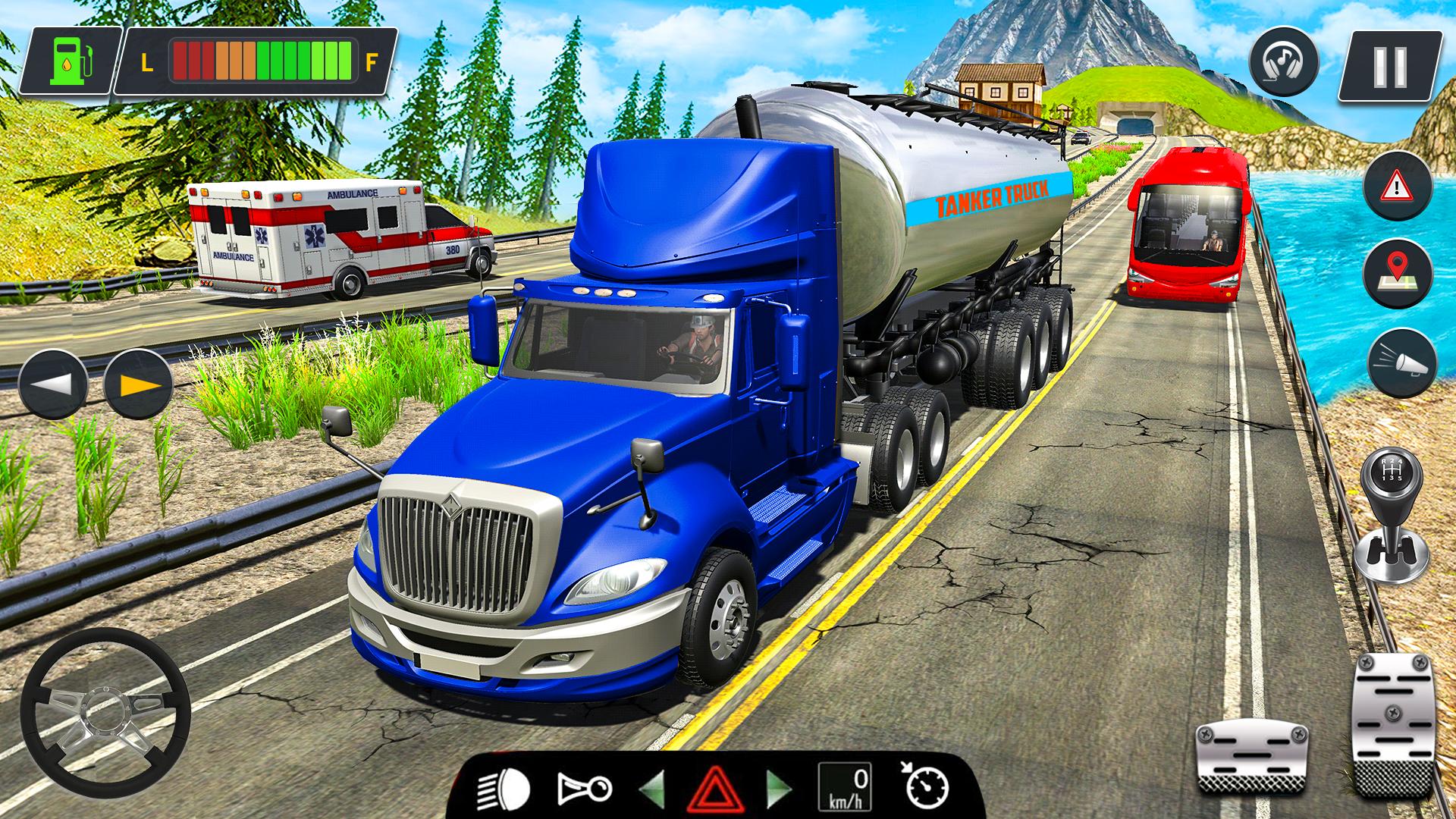 Скачать Oil Tanker Truck: Driving Game на ПК | Официальный представитель  GameLoop