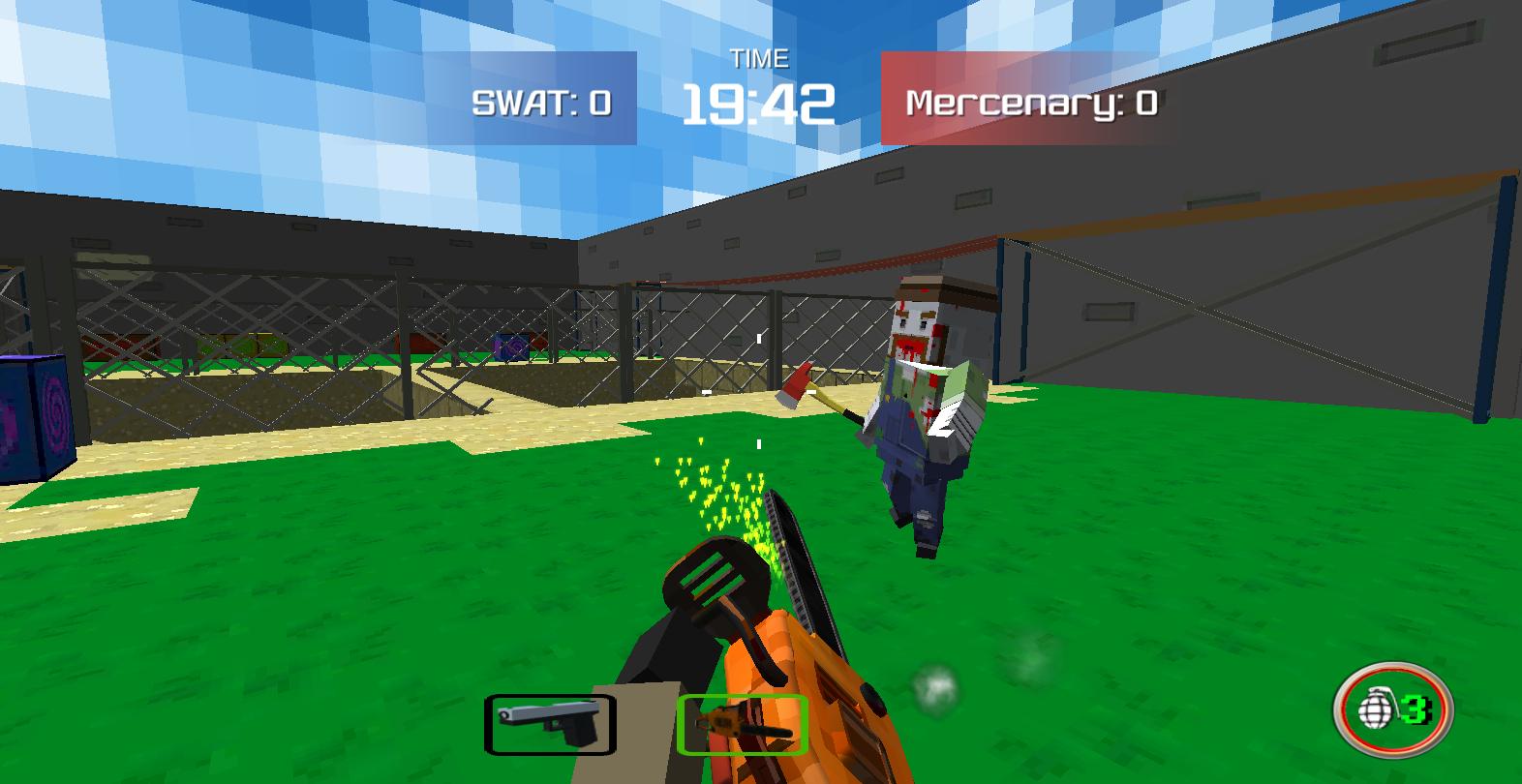 Baixe Cube Arena zombie Warfare Multiplayer no PC Oficial GameLoop