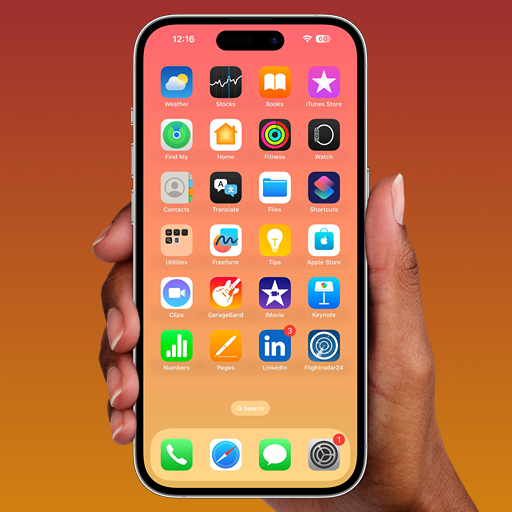 iPhone 16 Pro Max Launcher