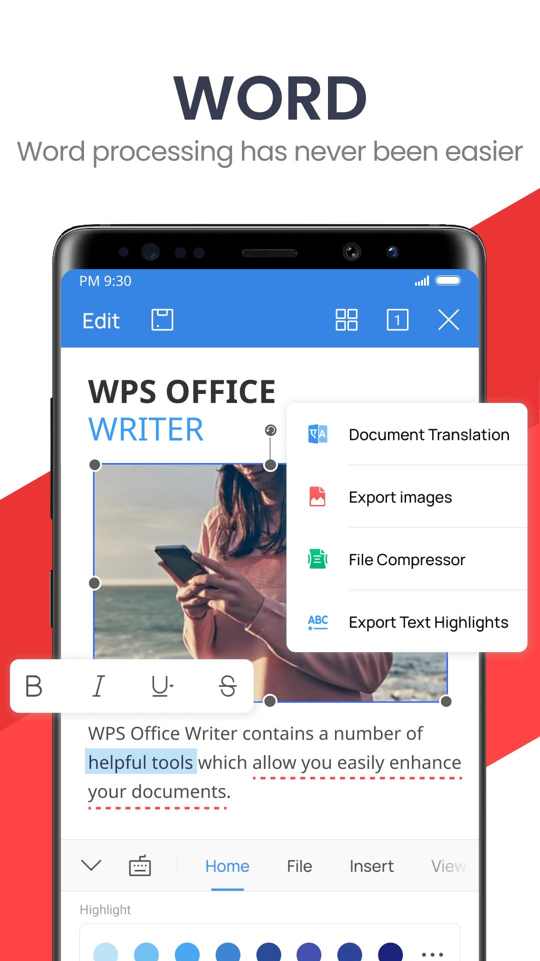 Скачать WPS Office-PDF,Word,Sheet,PPT на ПК | Официальный представитель  GameLoop