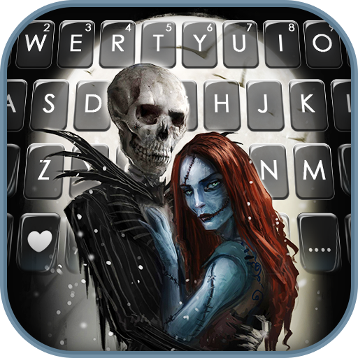 Horror Couple Skull Theme