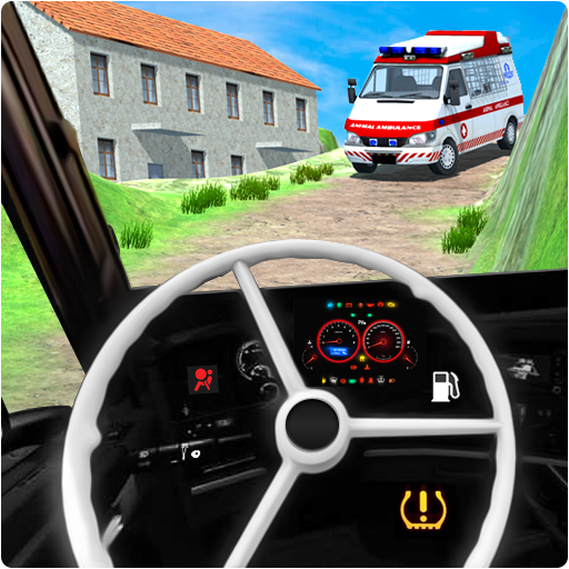 Animal Ambulance Driving Games
