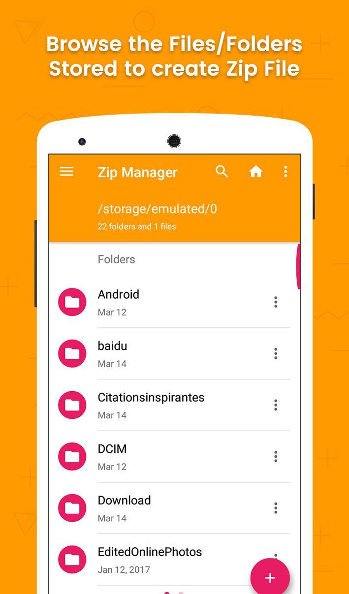Скачать Zip Unzip Files and Folders File Compressor на ПК