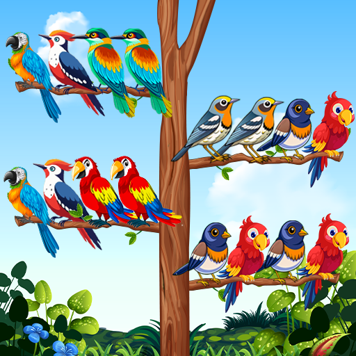 Bird Sort Color Puzzle Game