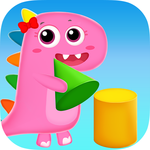 Dino Game 3D Shapes Blocks for