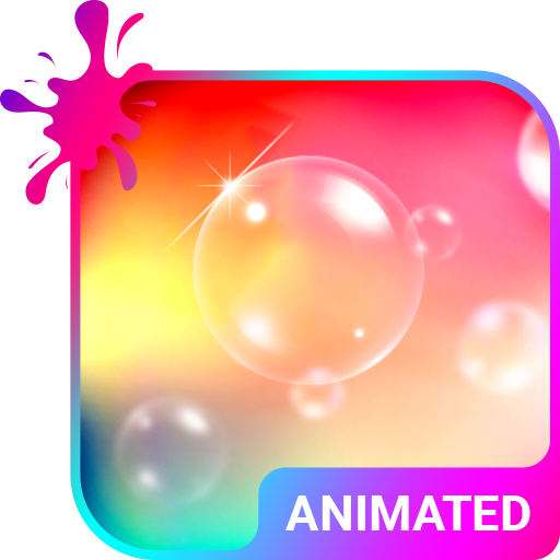 Rainbow Fun Animated Keyboard