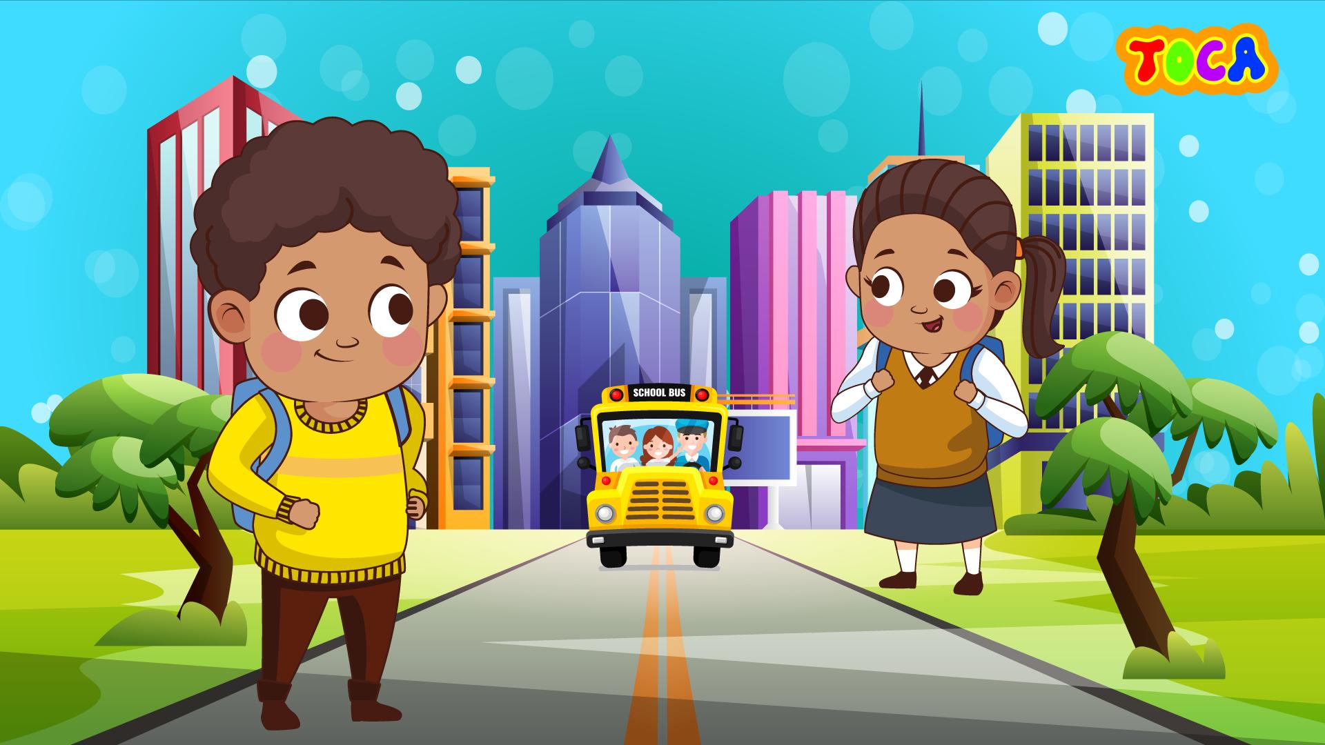 Download Happy Toca boca School Life android on PC