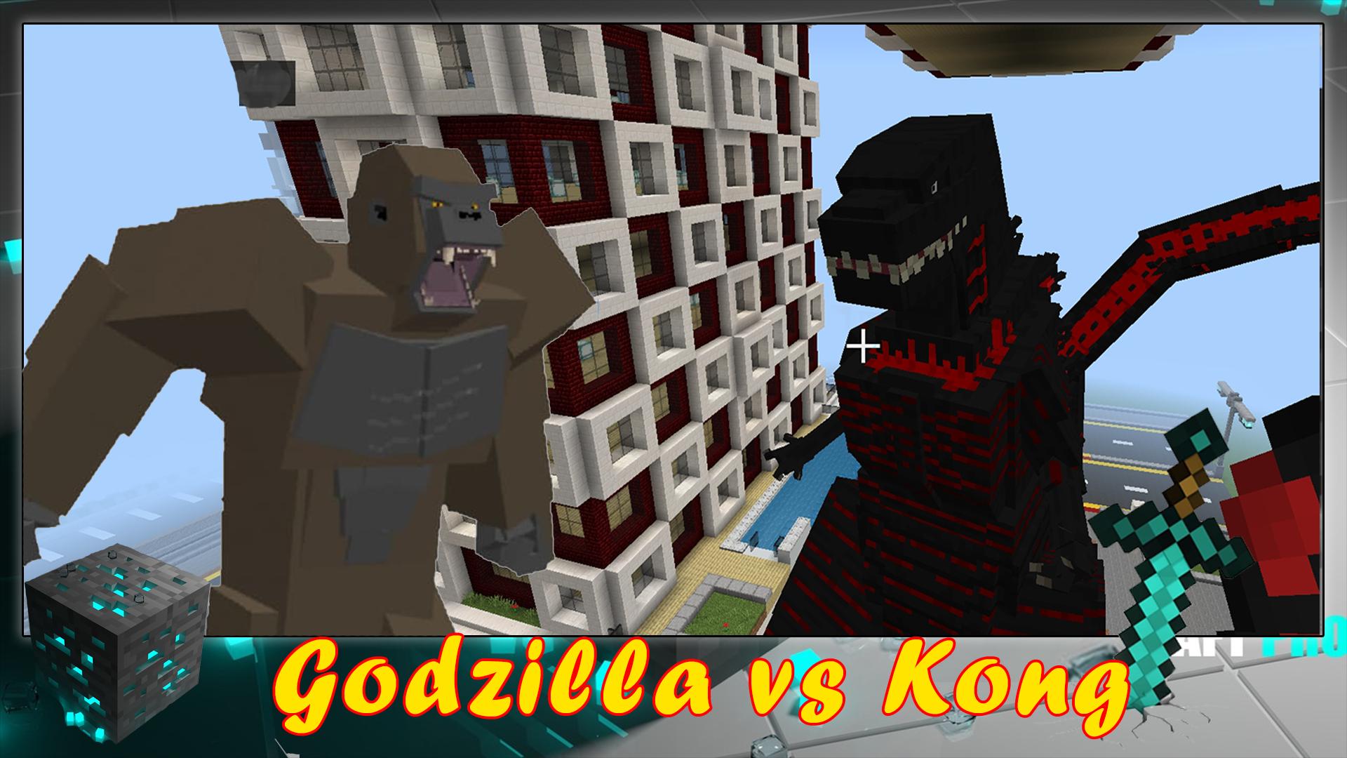 Download Mod Godzilla Minecraft android on PC