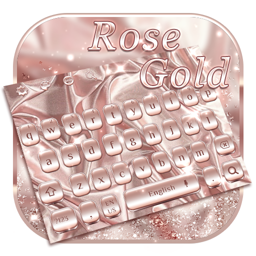 Rose Gold Keyboard