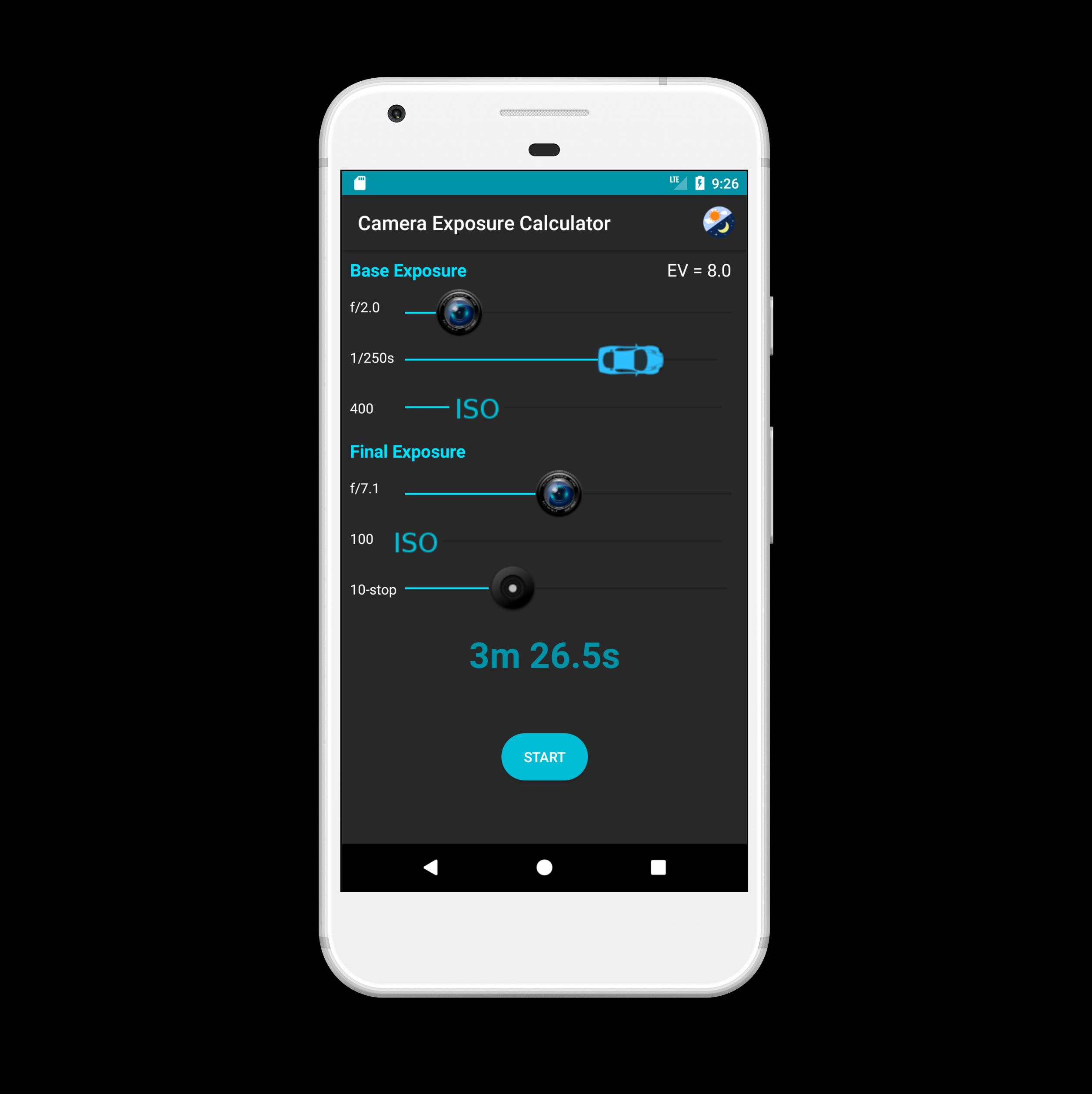 Download Camera Exposure Calculator android on PC