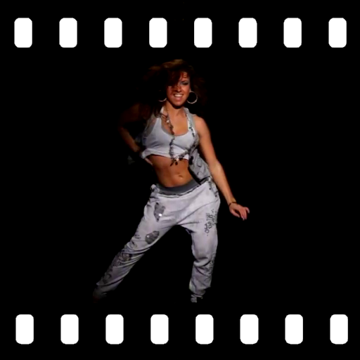 Hip Hop Dancer Girl Video Wall