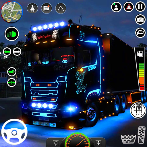 Euro Truck Driver 3D Dirigindo