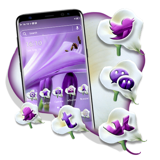 Purple Lily Theme