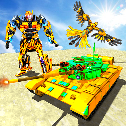 Tank Robot Game – Flying Polic