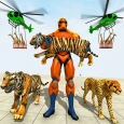 पुलिस रोबोट पशु बचाव 3D