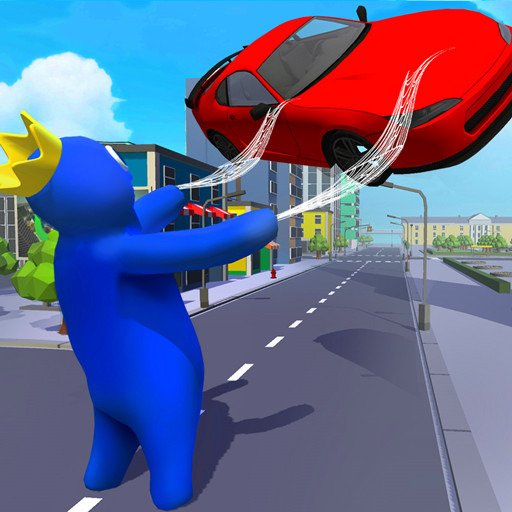 Rope Hero: Rainbow Gangster