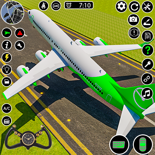 Pesawat Terbang Permainan 3d
