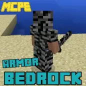 Bedrock Armor Addon for MCPE