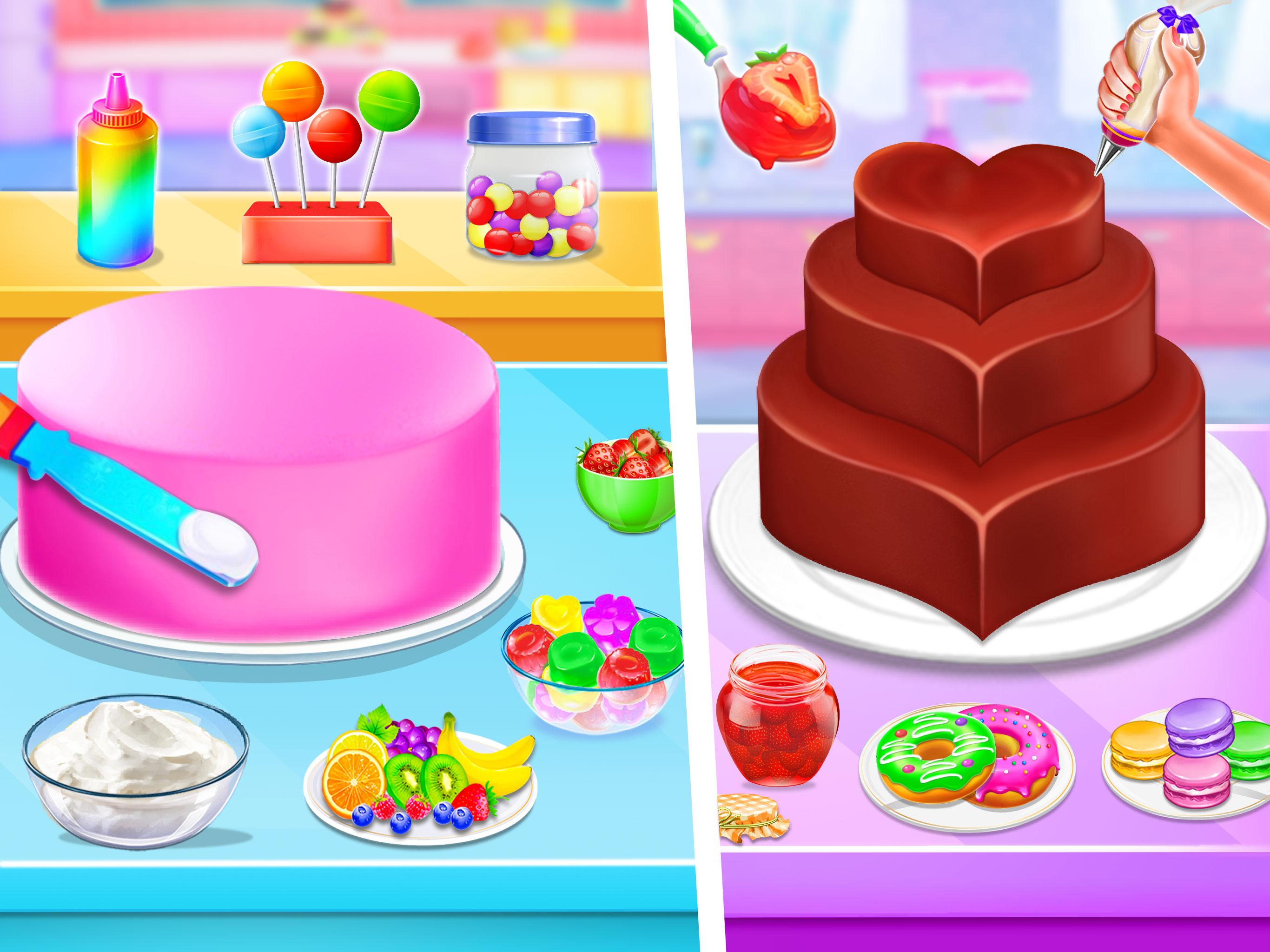 Sweet Bakery - Girls Cake Game para Android - Download