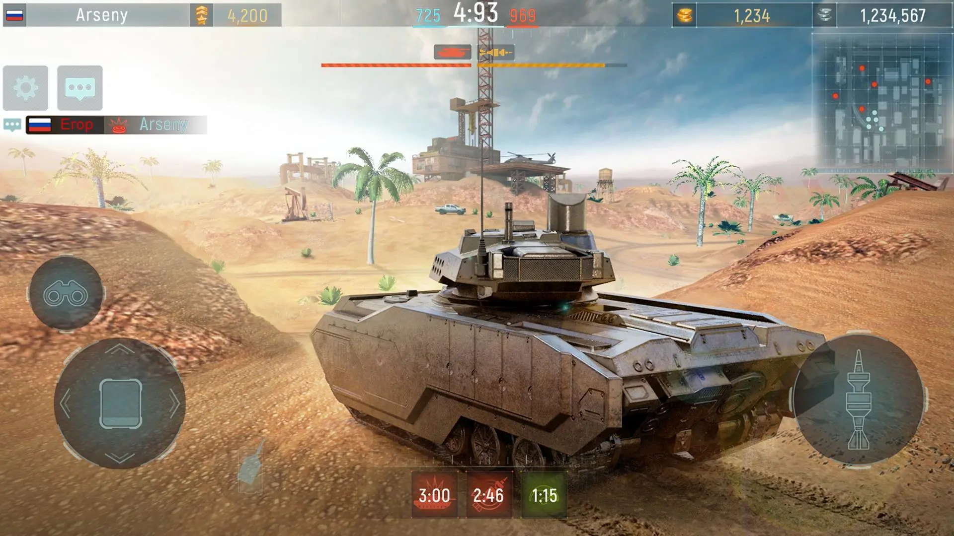 Tải Xuống Modern Tanks: War Tank Games Trên Pc | Gameloop Chính Thức