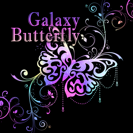 Stylish Theme Galaxy Butterfly