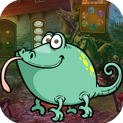 Kavi Escape Game 588 Cartoon Chameleon Rescue Game